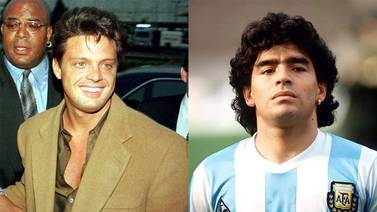 Recuerdan el día que Maradona se vengó de Luis Miguel 