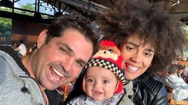 Bebé de Ferdinando Valencia y tica Brenda Kellerman debutó en tele con solo 10 meses 