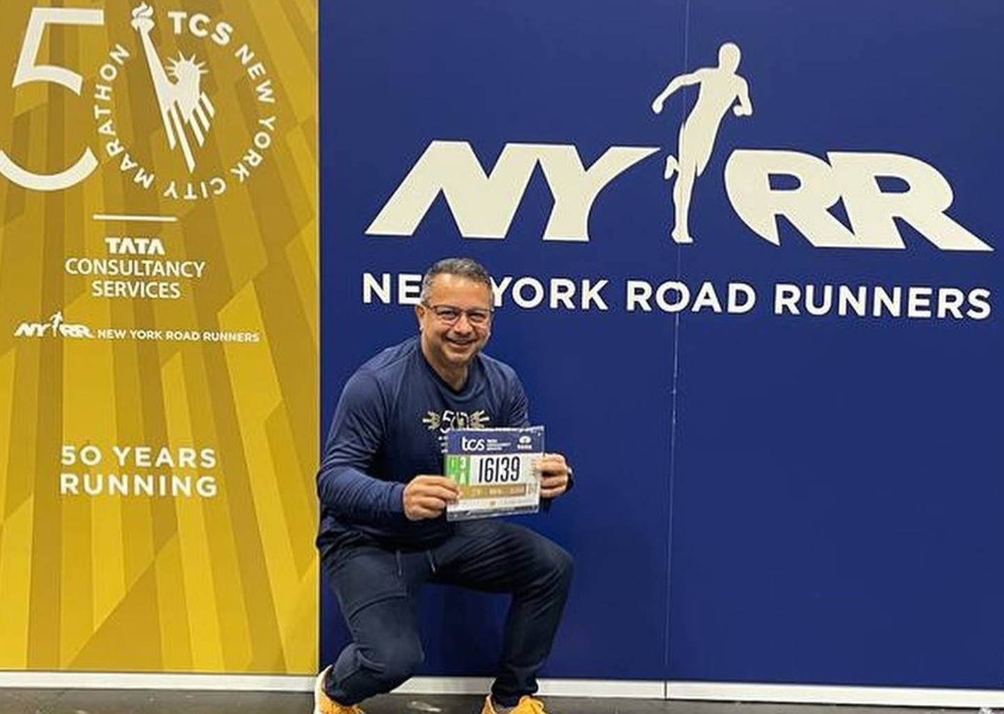 Rodolfo Villalobos, maratón Nueva York