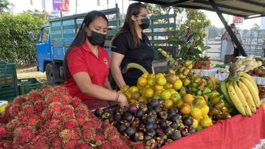 Mujeres se adueñan de la tradicional Feria del Agricultor del MAG
