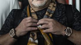 Diego Maradona llegó a México para dirigir a Dorados de Sinaola