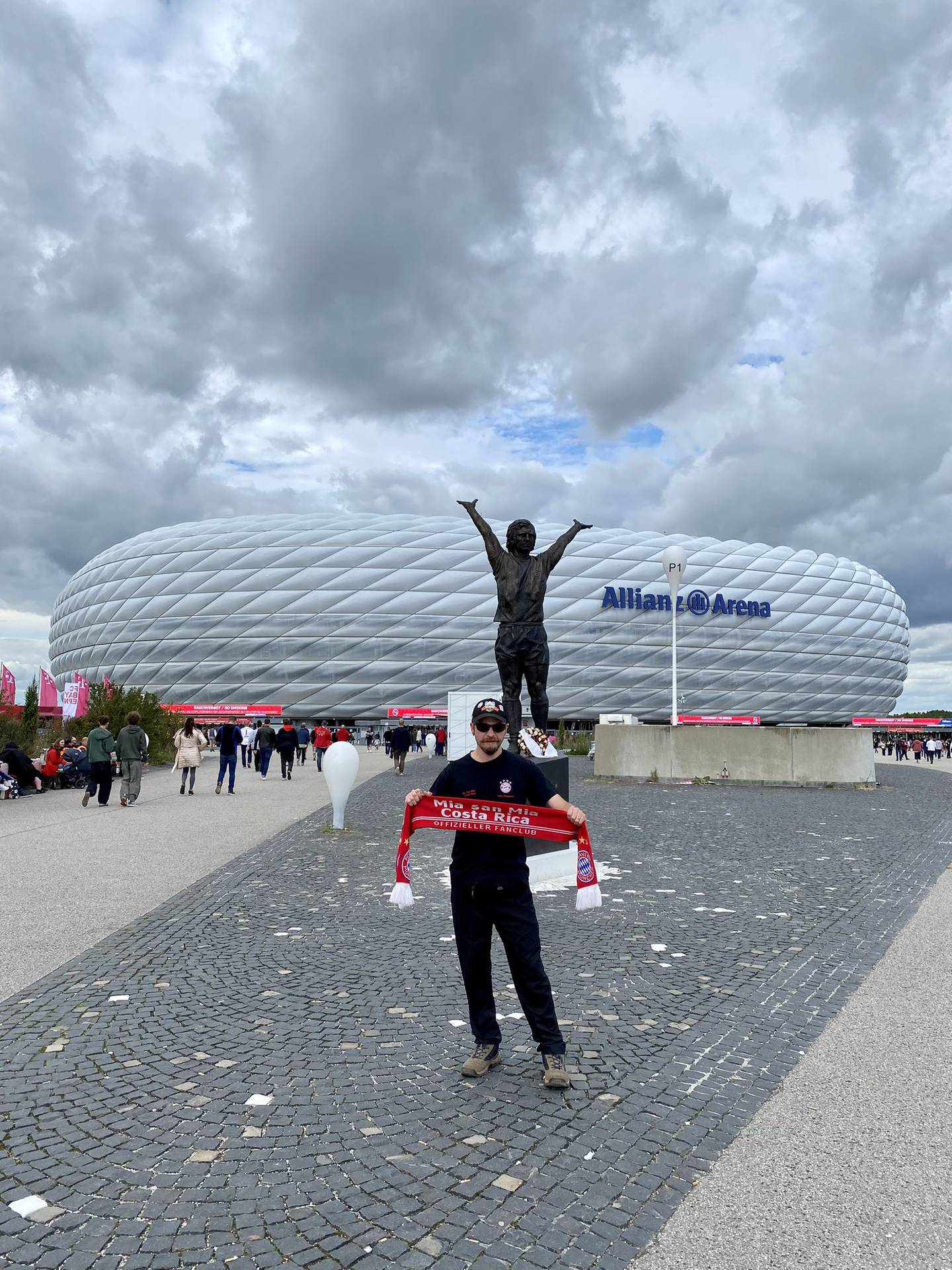 El Bayern Múnich resaltó a un fiel seguidor tico