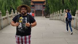 Tavo Gamboa jaló de Rusia directo a China para conocer la historia de “Kung fu panda”