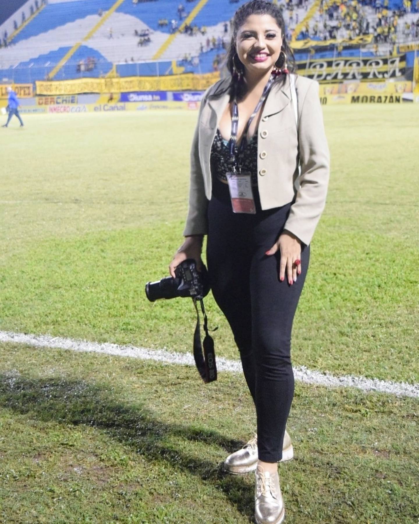 Mayra Pastrana, periodista hondureña.