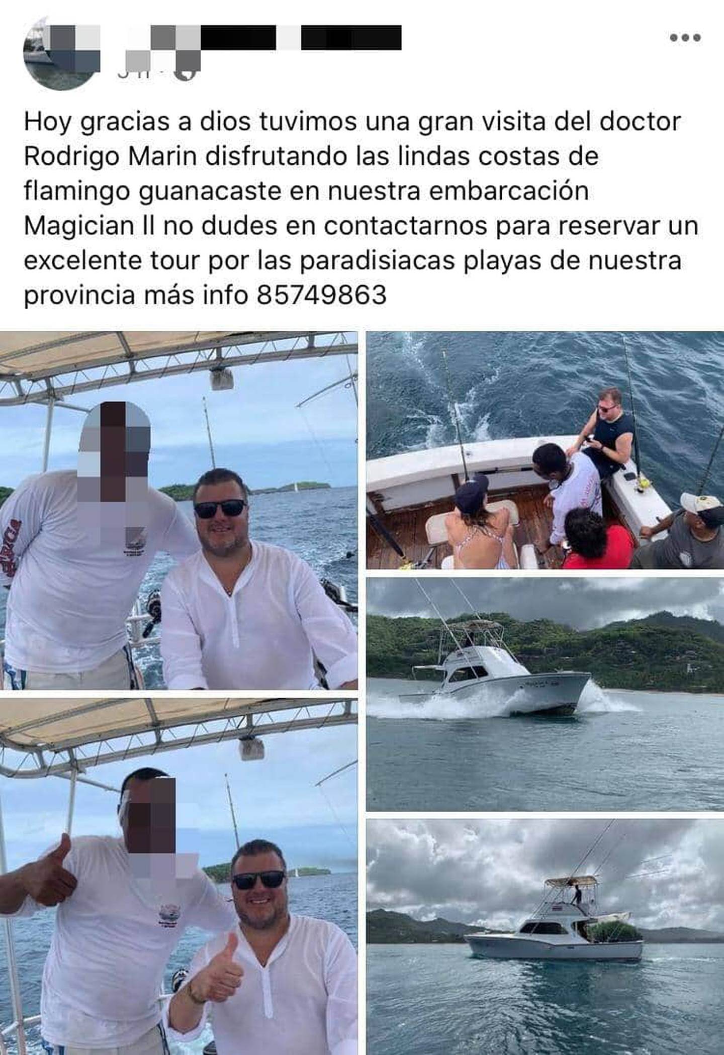 Por estas fotos el doctor, Rodrigo Marín, director de vigilancia de la Salud del ministerio de Salud, fue crucificado en redes sociales