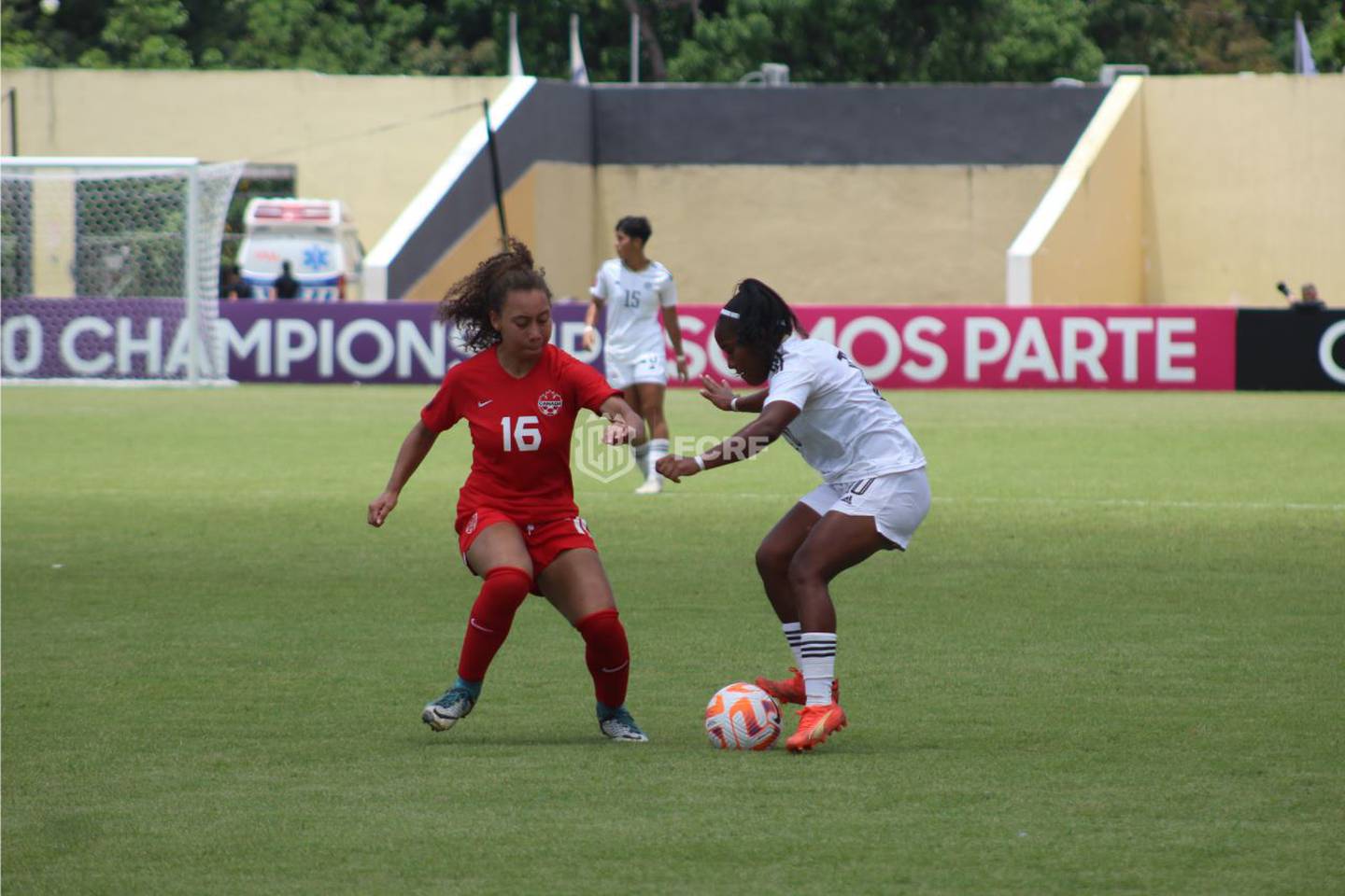 Sub 20 femenina, Costa Rica 3 - Canadá 5