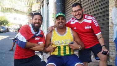 Protagonistas de El Tripazo se tiraron mejenga de la Sele en favela de Río de Janeiro