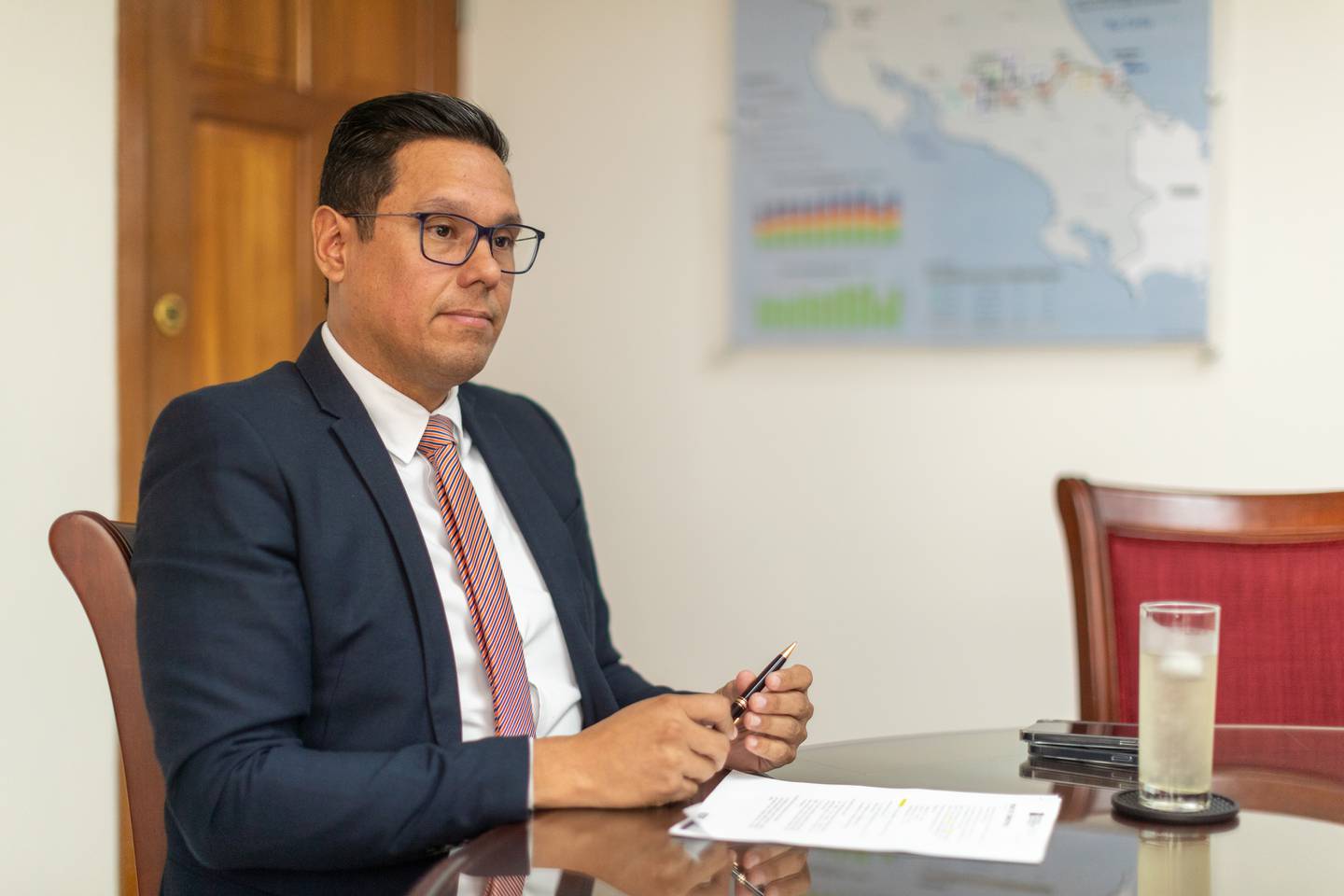09/10/2023, San José, RECOPE, entrevista con Juan Manuel Quesada presidente de RECOPE.
