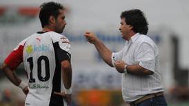 Marcelo Sarvas se reencontró con el Machillo, pero esta vez no le tiró agua
