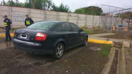 Ladrones se dieron el paseo de su vida en un Audi robado en Goicoechea