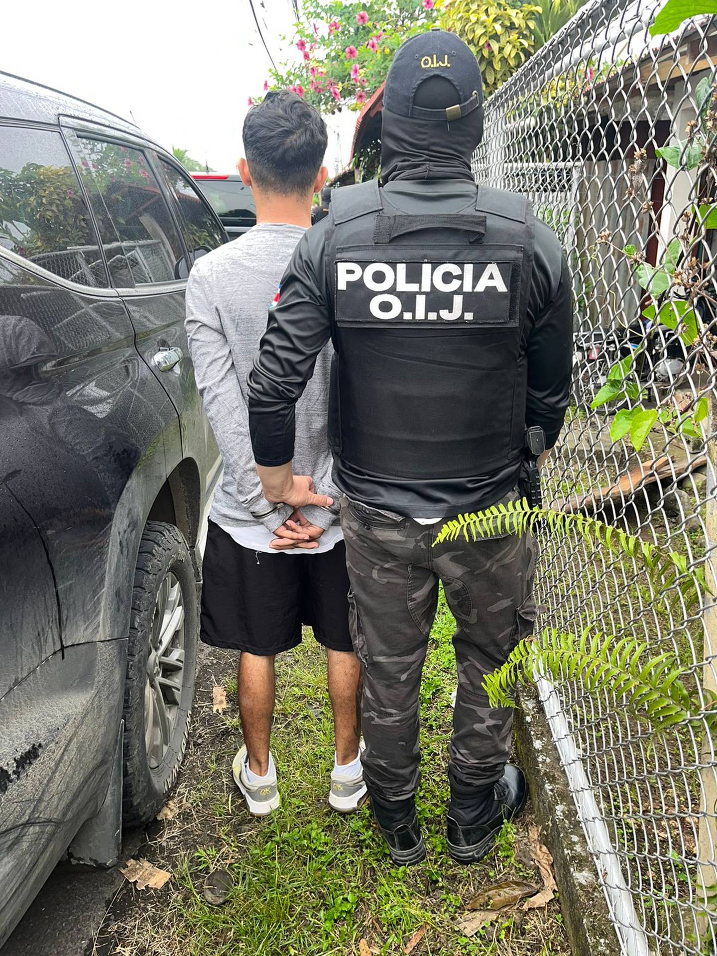 Seis sujetos son sospechosos de dar una brutal golpiza a un hombre de apellido Calvo, de 29 años, que ocurrió el 27 de enero de 2024 en las afueras de un bar restaurante en la ruta 32 en Guácimo. Foto: OIJ