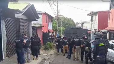 Limpia en Alajuelita: Detienen a ocho personas por negocio ilegal 