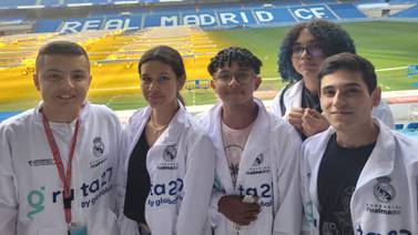 ¡Buenas noticias! Cinco colegiales reciben premio del Real Madrid