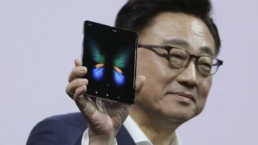 Samsung presenta su celular plegable. Lo malo es el precio