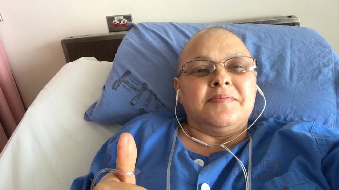 Cruzrojista venció al cáncer de mama. Foto Norma Salas.