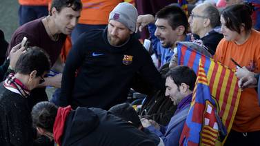 Messi podría jalar del Barça si Cataluña se independiza
