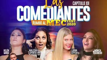 Comediantes ticas representarán al país en festival virtual de mujeres 
