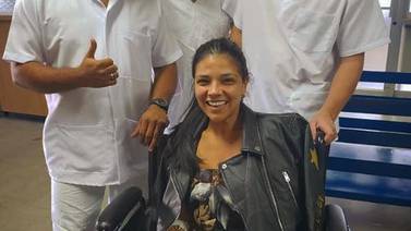 Presentadora Natalia Rodríguez salió agradecidísima del hospital México