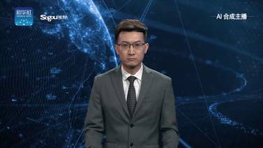 ¡Que se cuiden los periodistas! China crea robots que presentan noticias