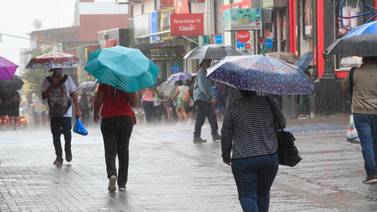 Se reportan intensas lluvias en distintos sectores del país