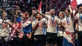Croatas fueron recibidos como campeones