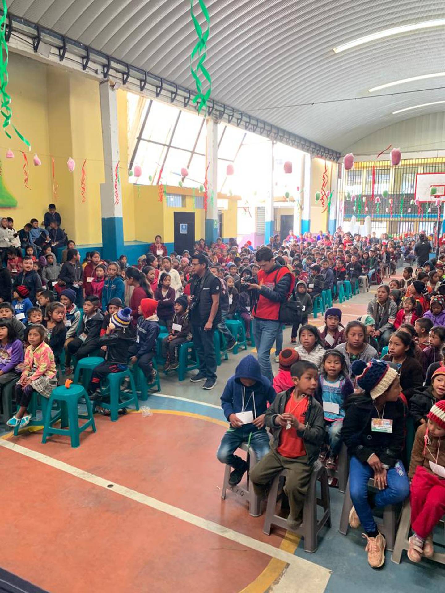 Obras del Espíritu Santo realizó Fiesta de Navida en Guatemala