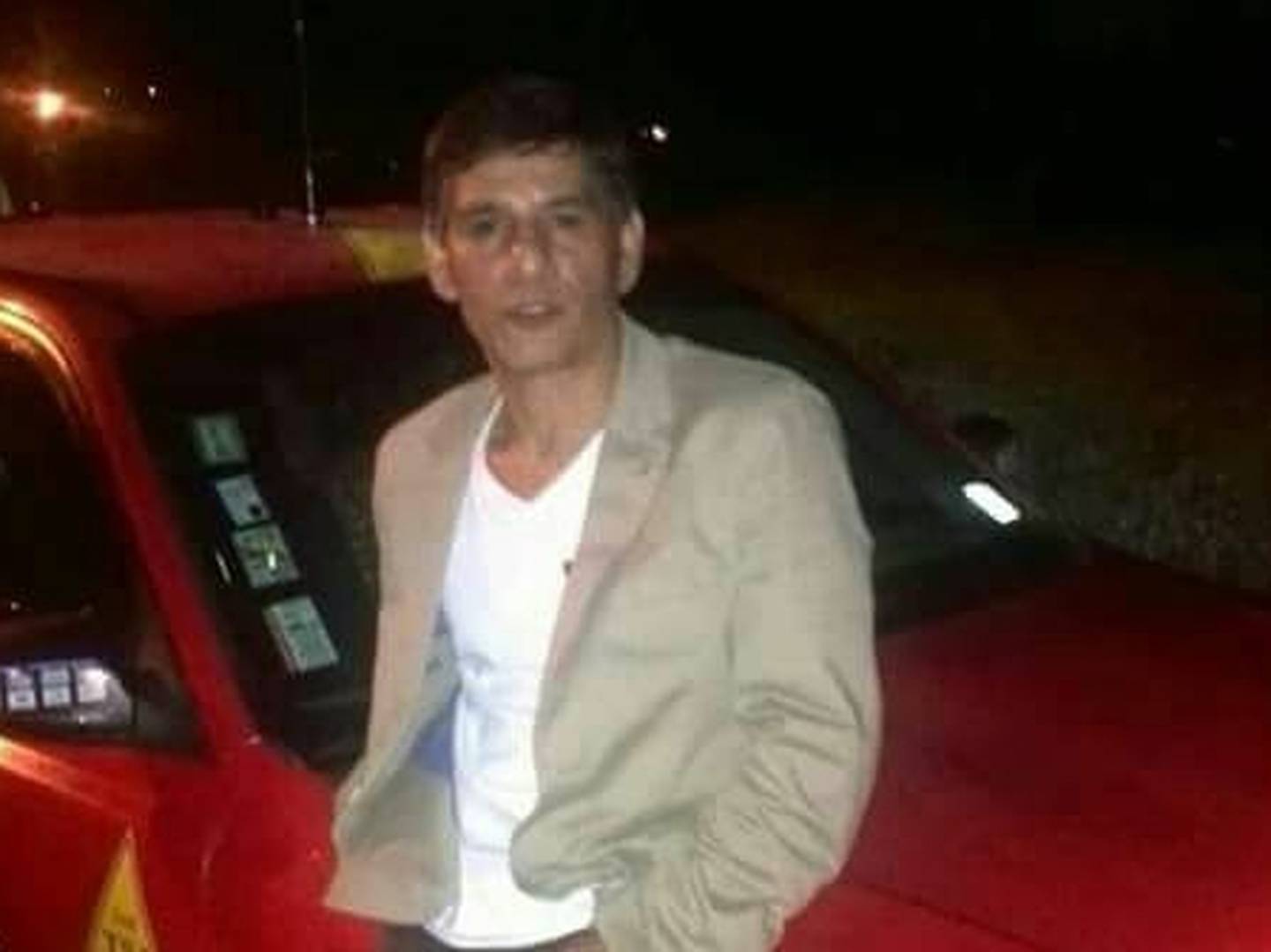 Victor Hugo Valverde Fernández, taxista asesinado en Los Cuadros de Purral de Goicoechea. Foto tomada de Facebook.