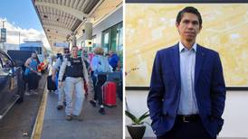 Luis Amador llegó al aeropuerto para irse de Costa Rica, pero le cayó el OIJ