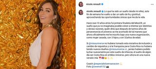 Nicole Carboni
Miss Costa Rica 2024
Miss Universe Costa Rica
Teletica