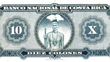 Costa Rica tiene 80 años de no tener a un indígena como protagonista en sus billetes