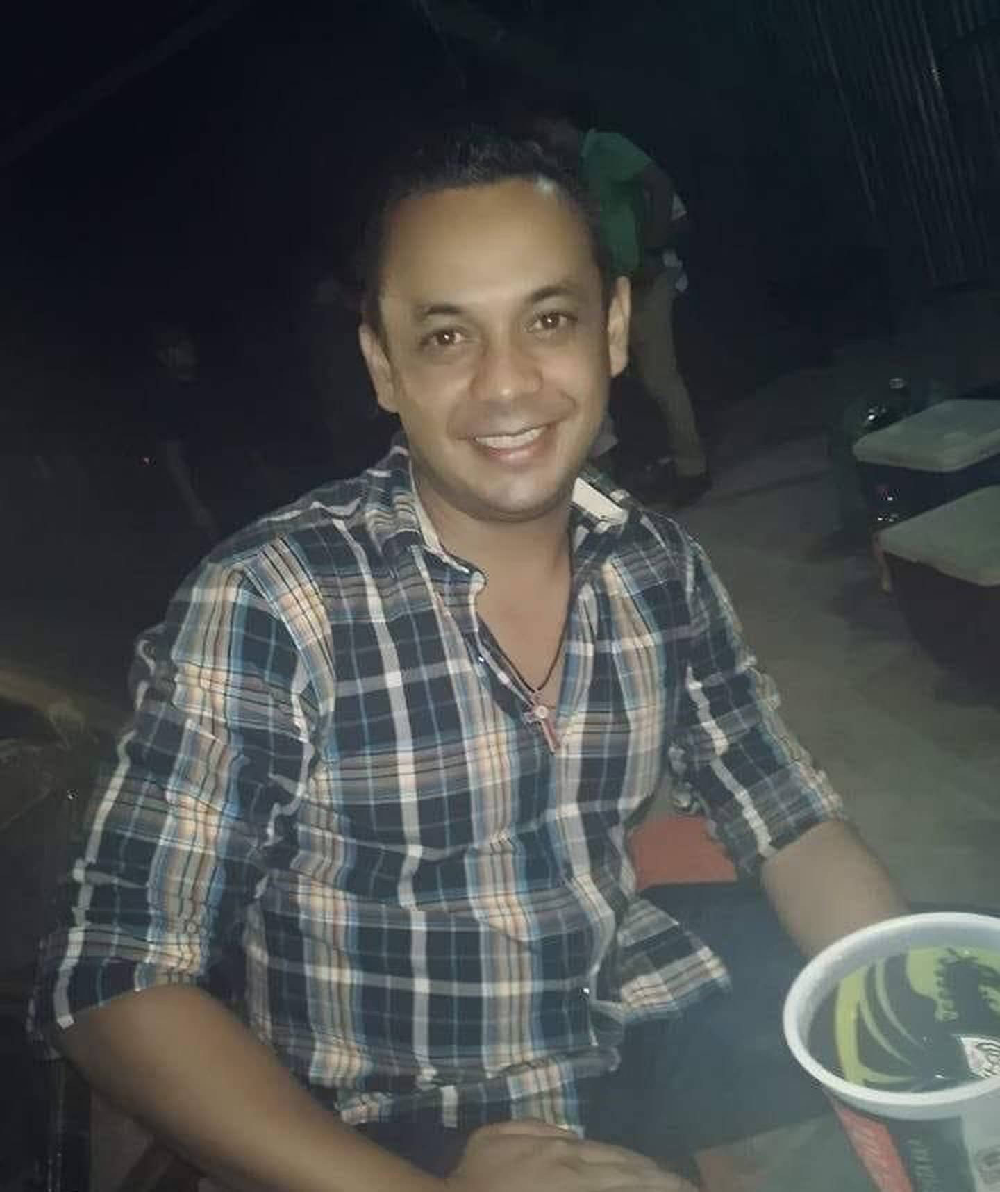 DJ Piricho Andrés Vásquez, La Cruz, Guanacaste, desaparecido. Foto tomada de Facebook