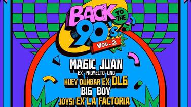 Rifamos entradas para el concierto Back to the 90′s en Parque Viva
