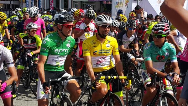 Sevilla, español naturalizado colombiano, fue subcampeón de la Vuelta a España de 2001 y tres veces ganador de la Vuelta Colombia.