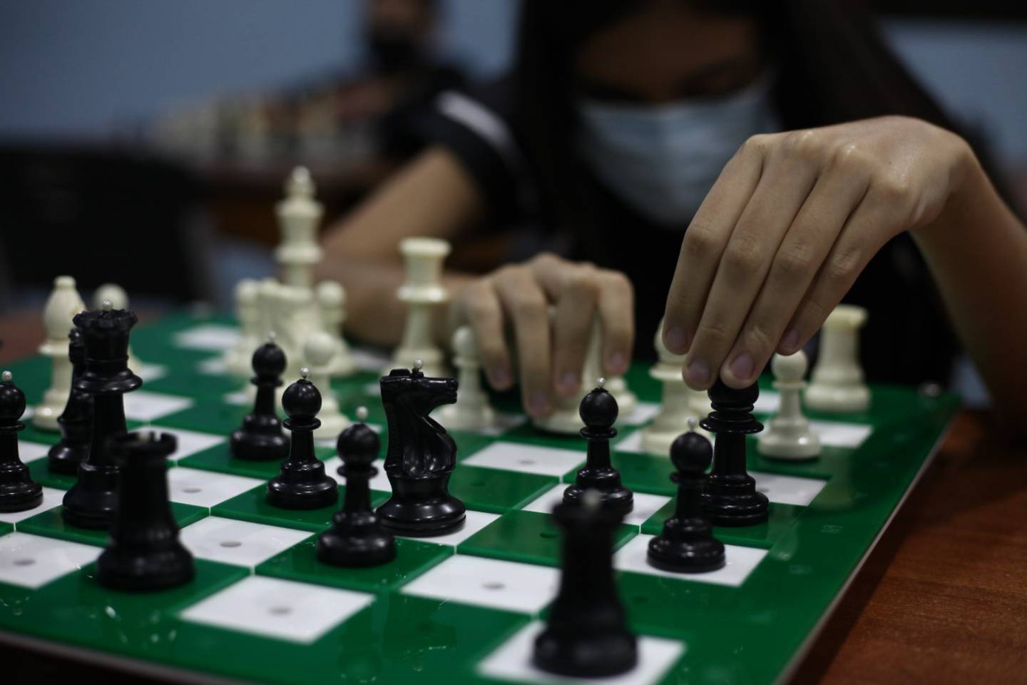 Saray Mongrio Granadso, ajedrez, no vidente