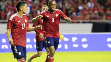 Jostin Daly usó fotografía inédita para celebrar su primer gol con la Selección de Costa Rica