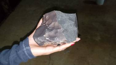 Meteorito que cayó en San Carlos podría valer varios millones de colones