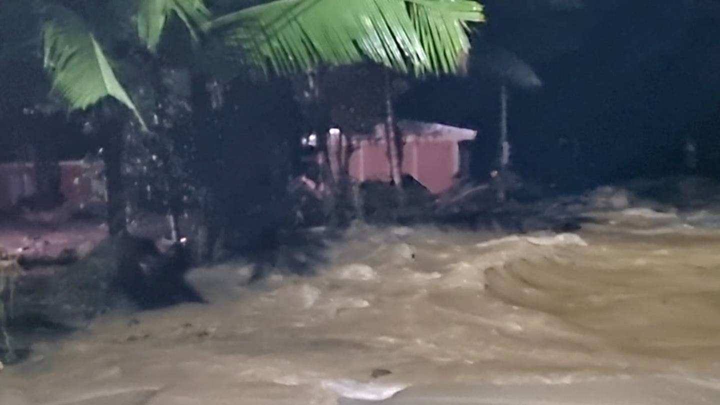 Inundaciones en San Carlos. Foto