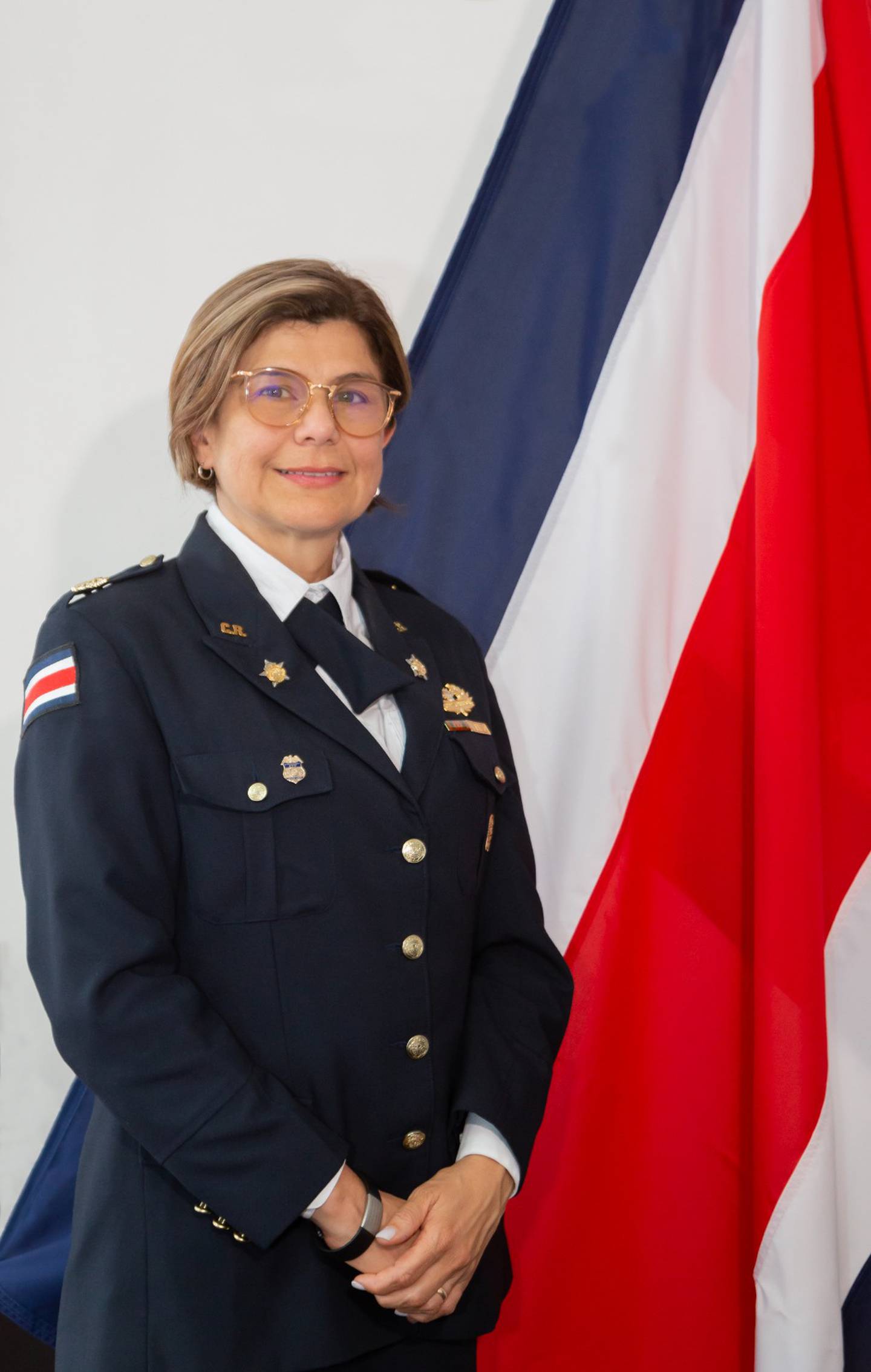 Xinia Vásquez es la directora de la Academia Nacional de Policía. Cortesía.