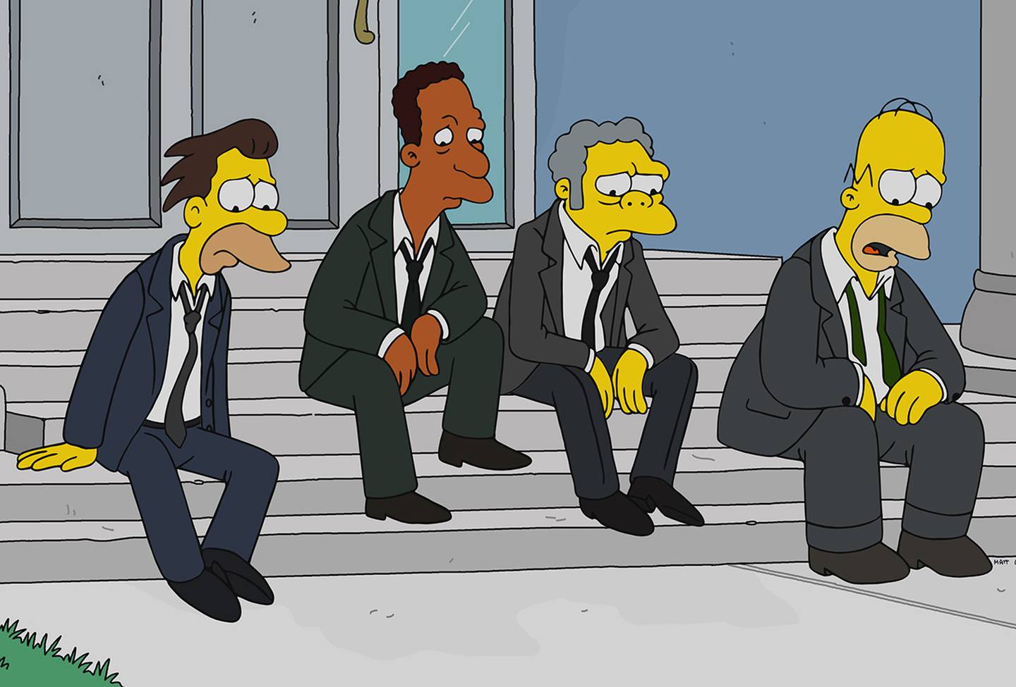 Los Simpson exploraron la muerte en su más reciente episodio. Foto: Fox.