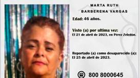 Mamá desapareció luego de visitar una propiedad en Puerto Jiménez, zona sur