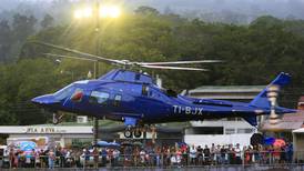 Confirman que ocupantes de helicóptero accidentado se encuentran con vida 