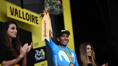 Triunfo de Nairo Quintana llevó alegría al equipo de Andrey Amador