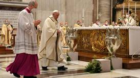 Papa Francisco celebra su segunda Semana Santa con restricciones