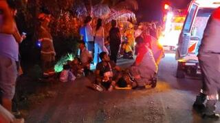 Una mujer fallecida y ocho personas heridas por vuelco de bus en Limón