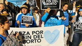 Grupos pro vida realizaron vigilia contra el aborto frente a la CIDH