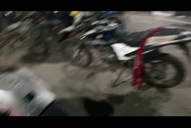 (Video) Motos fueron robadas del plantel del Tránsito en Limón