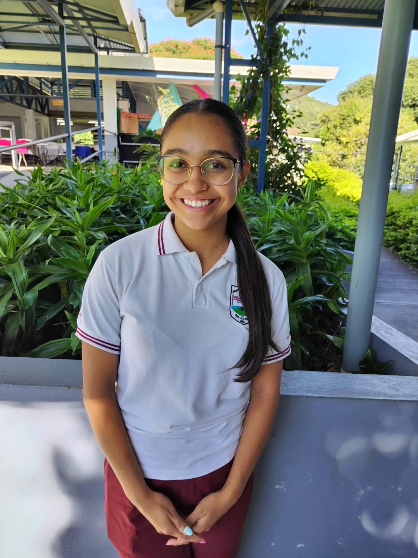 Camila Montoya Pérez tiene 18 años, es estudiante del Colegio Técnico Profesional de Escazú y este martes 19 de setiembre fue una de los 15.168 estudiantes que iniciaron las pruebas nacionales estandarizadas del Ministerio de Educación