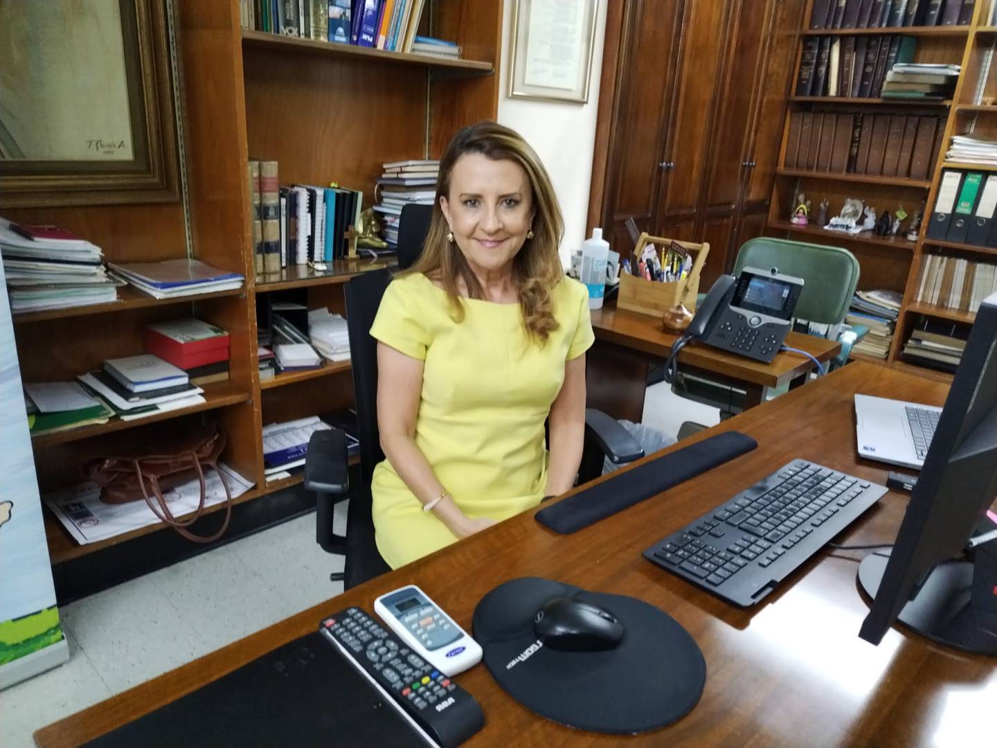 La doctora Olga Arguedas Arguedas, después de 38 años trabajando con la CCSS, los últimos 8 como directora del Hospital Nacional de Niños, se pensionó el viernes 11 de agosto del 2023. Atendió a La Teja para una entrevista en el Hospital de Niños el 15 de agosto de 2023.