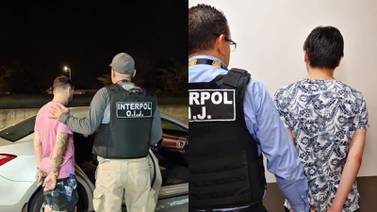 Interpol detiene a dos extranjeros que intentaban salir del país para evadir la justicia 