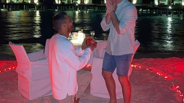 Actor Mauricio Mejía recibió anillo de compromiso por parte de su novio